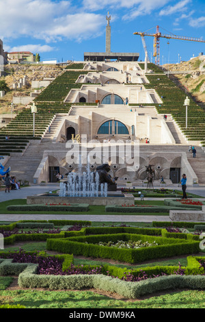 Kaskade, Eriwan, Armenien, Zentral-Asien, Asien Stockfoto