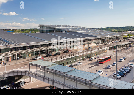 Flughafen Stuttgart, Stuttgart, Baden-Württemberg, Deutschland, Europa Stockfoto