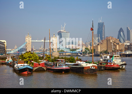 Tower Bridge, Themse, London, England, Vereinigtes Königreich, Europa Stockfoto
