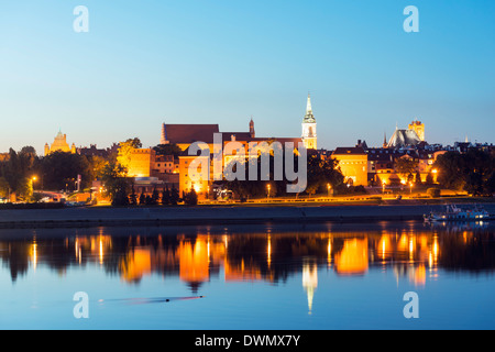 Europa, Polen, Gdansk und Pommern, Torun, mittelalterliche Altstadt Unesco, Weichsel Stockfoto