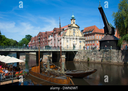 Hafen, Lüneburg Stockfoto