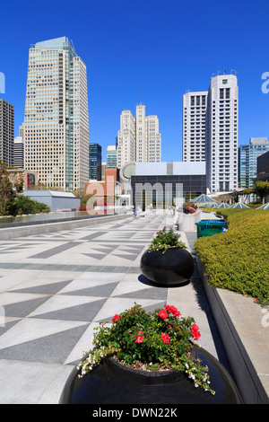 Yerba Buena Gardens, San Francisco, Kalifornien, Vereinigte Staaten von Amerika, Nordamerika Stockfoto