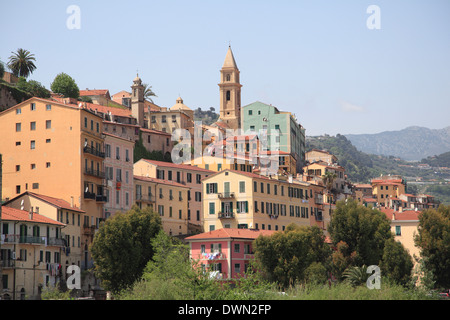 Ventimiglia, Altstadt, Ligurien, Provinz Imperia, Italien, Europa Stockfoto