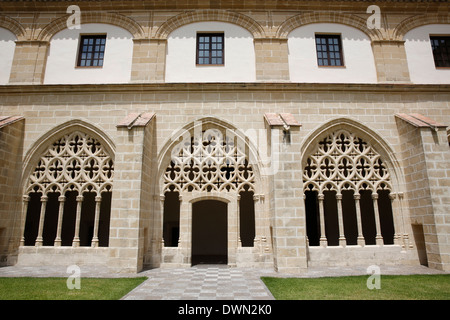 Real Convento de Santo Domingo (Sto Domingo Royal Kloster) Kreuzgang, Jerez De La Frontera, Andalusien, Spanien, Europa Stockfoto