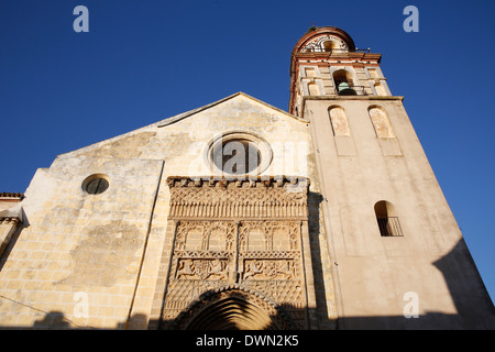 Das 14. Jahrhundert gotisch-Mudejar Kirche Nuestra Senora De La O, Sanlucar de Barrameda, Andalusien, Spanien, Europa Stockfoto