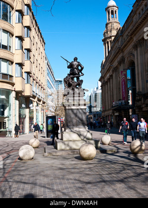 War Memorial St. Anns Platz Zentrum von Manchester, Manchester UK. Stockfoto