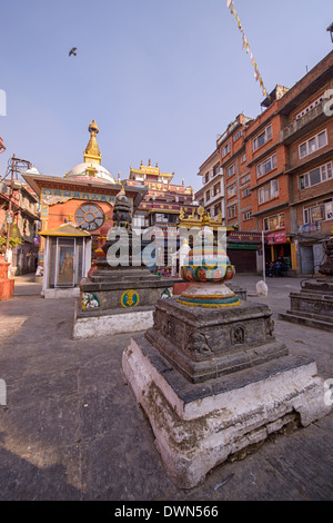 Heiligtum in Kathmandu, Nepal Stockfoto