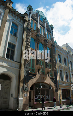 Haus, Tallinn Stockfoto