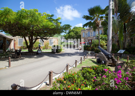 Nelsons Dockyard, Antigua, Leeward Islands, West Indies, Karibik, Mittelamerika Stockfoto