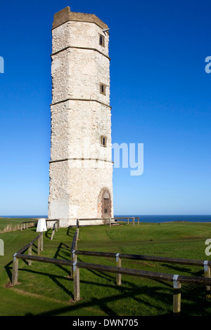 Die Kreide-Turm, ehemaligen Leuchtturm am Flamborough Head, East Riding of Yorkshire, England, Vereinigtes Königreich, Europa Stockfoto
