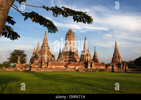 Wat Chaiwatthanaram, Ayutthaya, UNESCO World Heritage Site, Provinz Ayutthaya, Thailand, Südostasien, Asien Stockfoto
