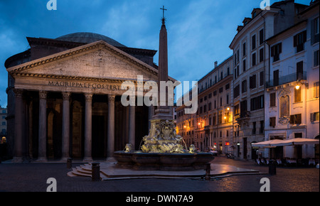 Das Pantheon, Rom, Latium, Italien, Europa Stockfoto