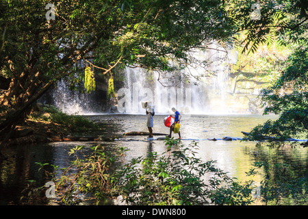 Tamarindo Wasserfälle, Costa Rica Stockfoto