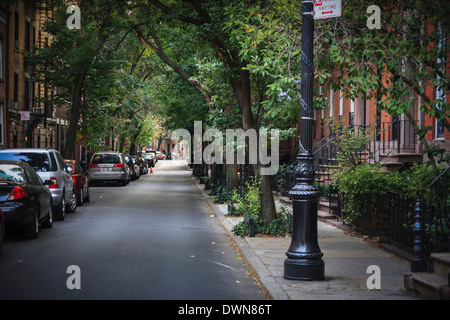 9th Street, West Village, New York City Stockfoto