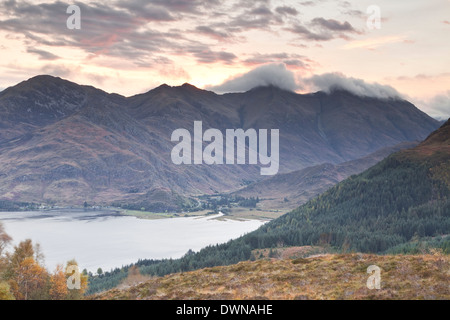 Die fünf Schwestern von Kintail in den schottischen Highlands, Schottland, Vereinigtes Königreich, Europa Stockfoto