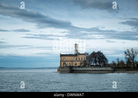 Schloss Montfort Schloss am Ufer des Bodensee, Langenargen, Baden-Württemberg, Deutschland Stockfoto