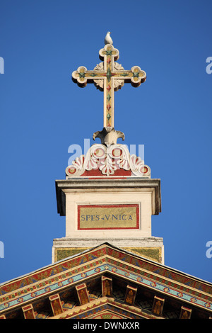 Basilika Sankt Paul vor den Mauern in Rom, Italien Stockfoto