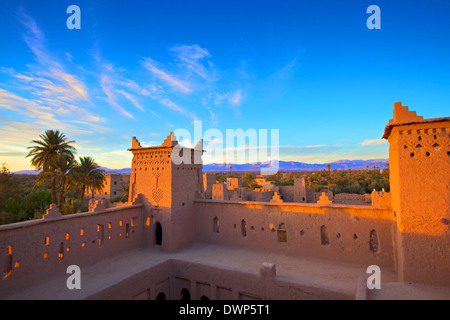 Kasbah Amerhidil, Skoura, Ouarzazate Region, Marokko, Nordafrika Stockfoto