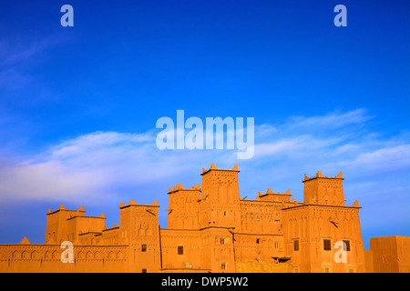 Kasbah Amerhidil, Skoura, Ouarzazate Region, Marokko, Nordafrika Stockfoto