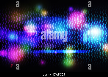 Coole Disco-design Stockfoto
