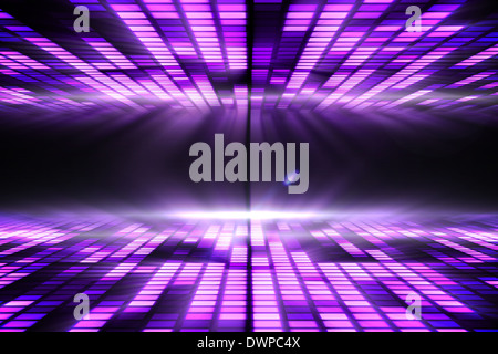 Coole Disco-design Stockfoto