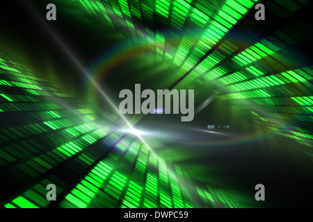 Coole Disco-design Stockfoto
