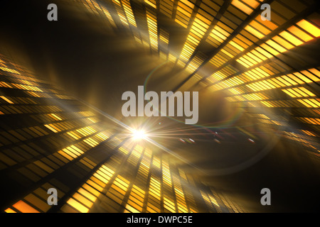 Coole Disco-design Stockfoto