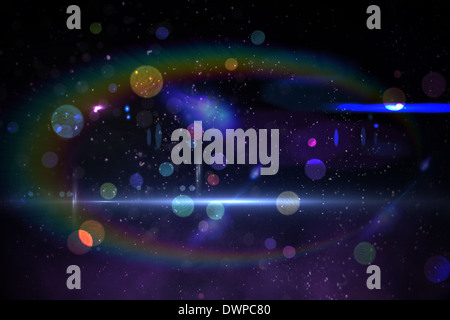 Digital erzeugte Disco design Stockfoto