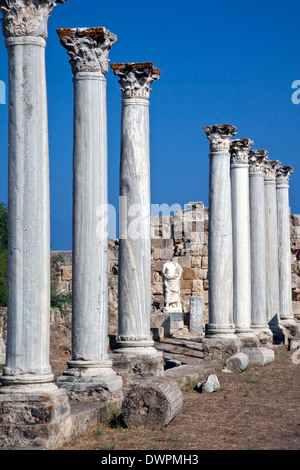 Salamis römischen Ruinen - türkische Republik Nordzypern Stockfoto