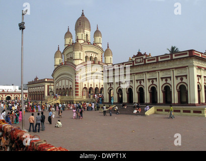 Dakshineswar Tempel in Kolkata, Indien. Stockfoto