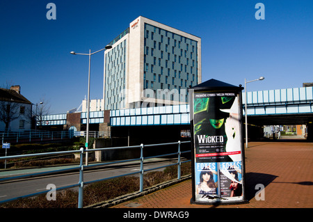 Maldron Hortel Teil der Best Western Hotelgruppe, Cardiff, Wales. Stockfoto