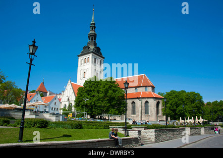 St.-Nikolaus-Kirche, Tallinn Stockfoto