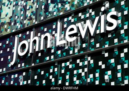 John Lewis Speichern der Hayes Cardiff Wales uk Stockfoto