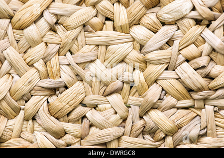 Hintergrund der geflochtenen Korb Textur Stockfoto