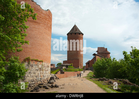 Burg Turaida Stockfoto