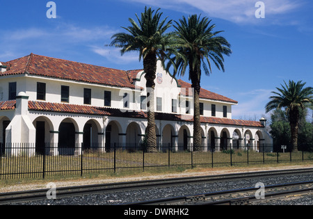 Elk248-2628 Kalifornien, Mojave National bewahren, Kelso Depot, Besucherzentrum Stockfoto