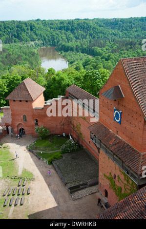 Burg Turaida Stockfoto