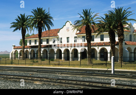 Elk248-2639 Kalifornien, Mojave National bewahren, Kelso Depot, Besucherzentrum Stockfoto