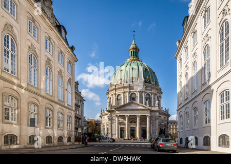 Marmorkirken, Marmor Kirche oder Frederik's Kirche, Kopenhagen, Hauptstadt von Dänemark, Dänemark Stockfoto