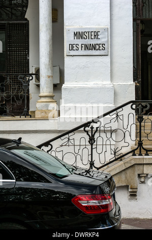 Nordafrika, Tunesien, Tunis. Ministerium für Finanzen. Stockfoto