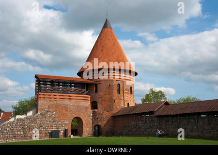 Alte Burg, Kaunas Stockfoto