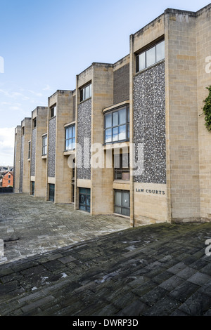 Die Winchester kombiniert Gerichtsstandort in Winchester, Hampshire, England Stockfoto