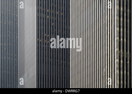 Gebäude auf 6th Avenue, New York City USA Stockfoto