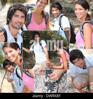Wanderer Stockfoto