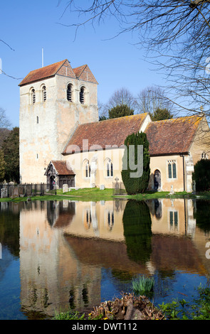 St.-Bartholomäus-Kirche in Fingest - Buckinghamshire - UK Stockfoto