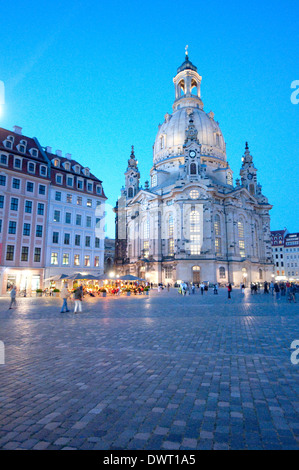 Deutschland, Sachsen, Dresden, Neumarkt Frauenkirche Frauenkirche Stockfoto