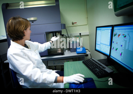 AIDS, Forschung Stockfoto