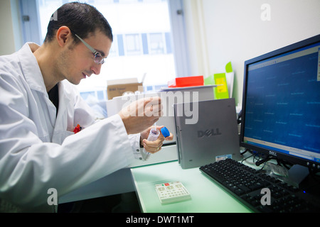 AIDS, Forschung Stockfoto