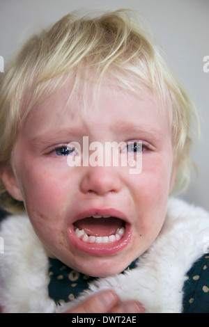 Kind weint Stockfoto