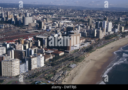 Der "Golden Mile" von Durban am Strand Stockfoto